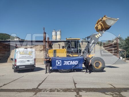 Сервисная инспекция фронтального погрузчика XCMG LW550RU - 6